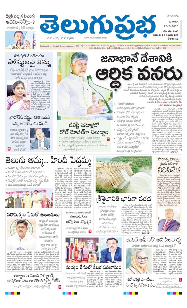 Telugu Prabha Guntur