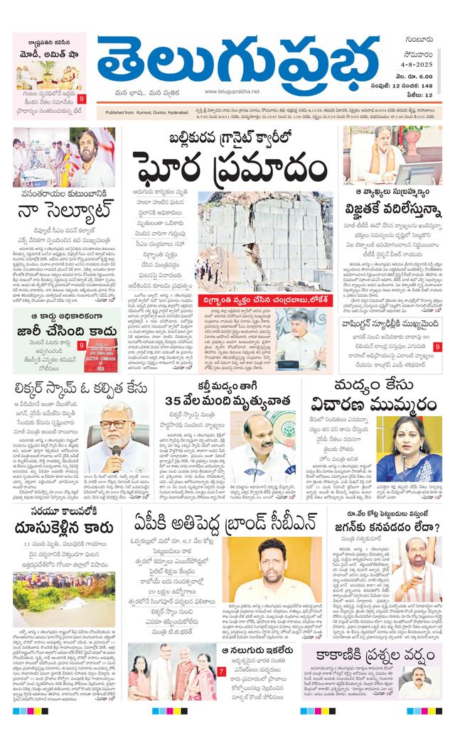 Telugu Prabha Guntur