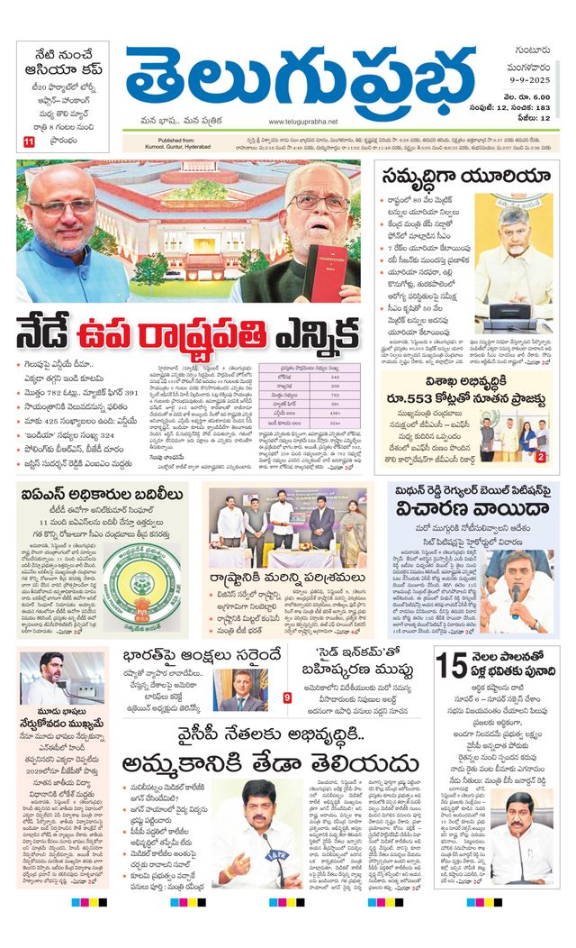 Telugu Prabha Guntur