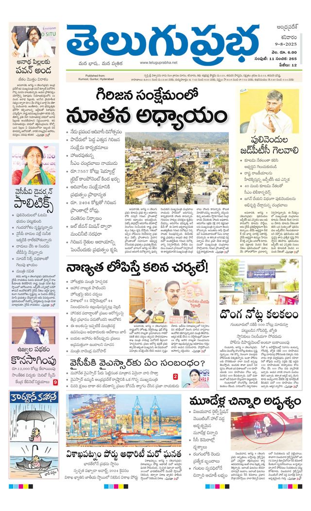 Telugu Prabha Andhra Pradesh