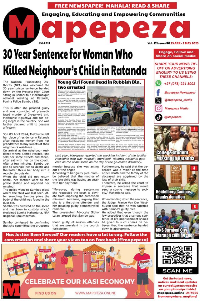 Mapepeza Newspaper