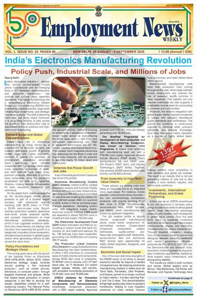 Employment News Weekly