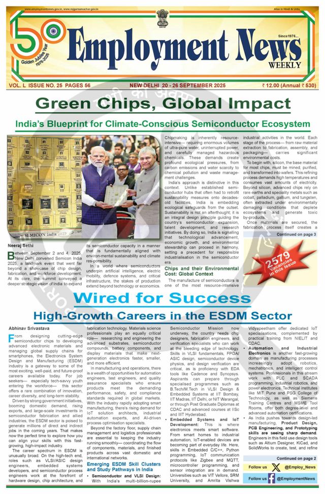 Employment News Weekly