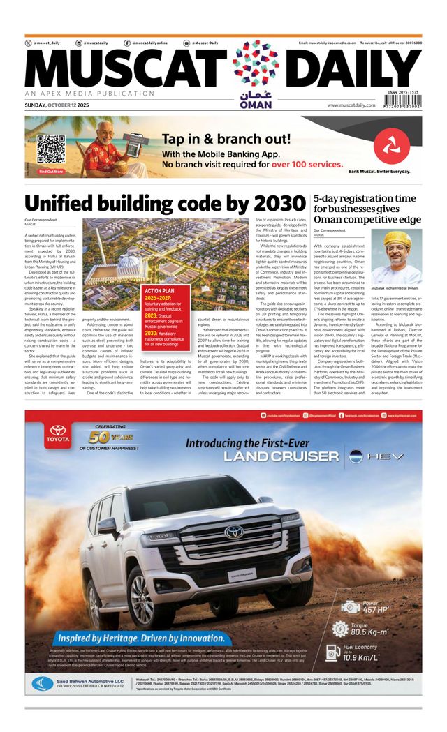 Muscat Daily.