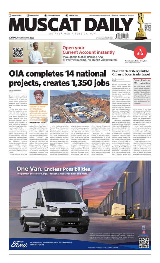 Muscat Daily.