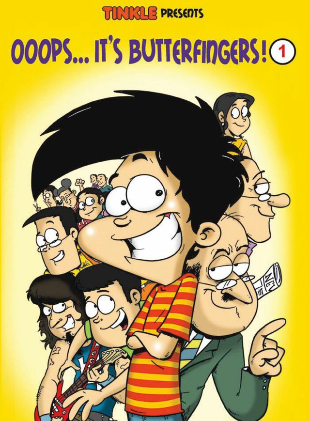 Oops Its Butterfingers!