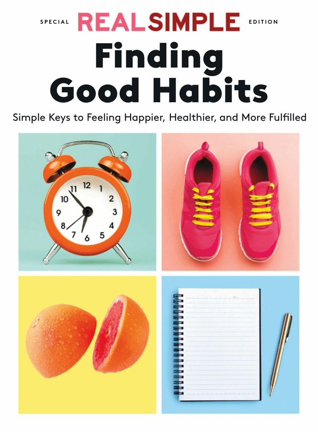 Real Simple Finding Good Habits 2025