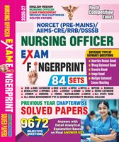 2026-27 Nursing Officer NORCET (Pre-Mains)/AIIMS-CRE/RRB/DSSSB