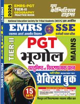 2026-27 EMRS SSE-PGT Tier-II Mains Geography Practice Book
