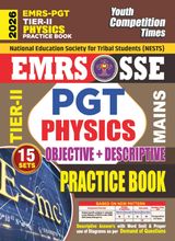 2026-27 EMRS SSE-PGT TIER-II Mains Physics Practice Book