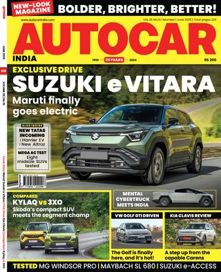 Autocar India  Cover - June 2025 Edition