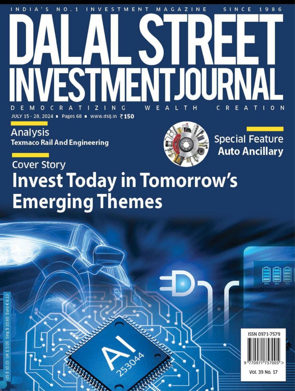 Get digital access to Dalal Street Investment Journal July 15 2024