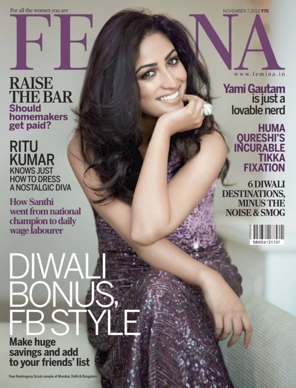 Get digital access to Femina - November 7 2012 issue | Magzter.com