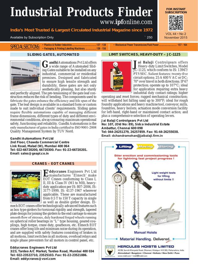 Industrial Products Finder