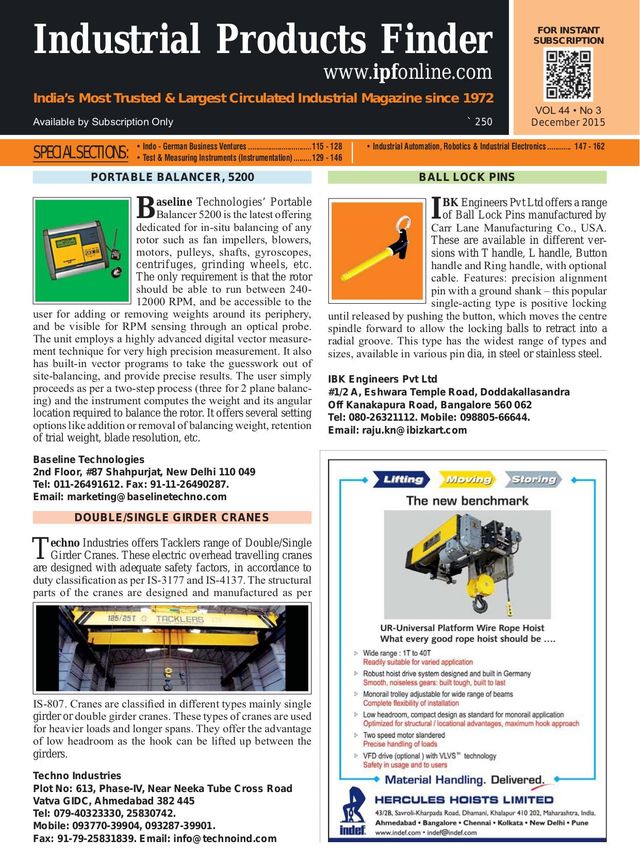 Industrial Products Finder