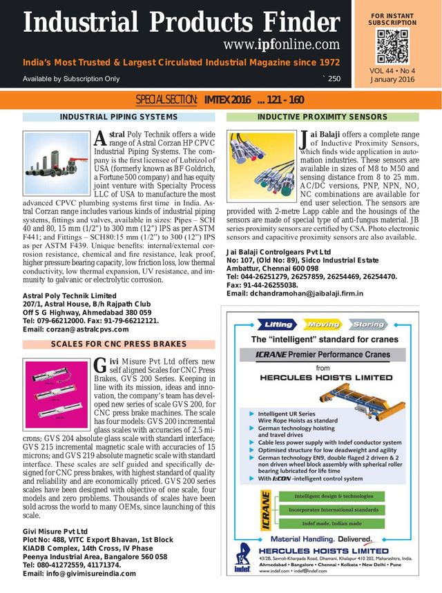 Industrial Products Finder