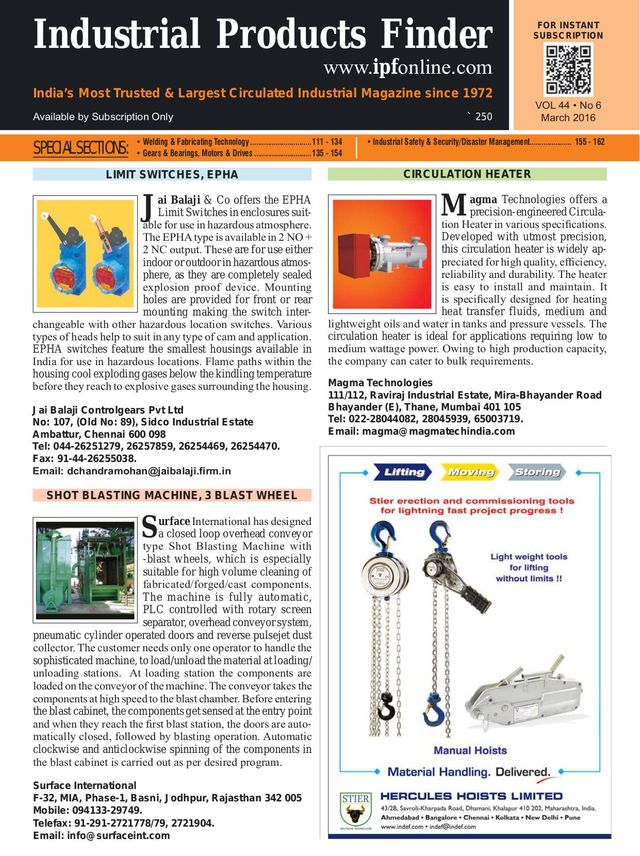 Industrial Products Finder