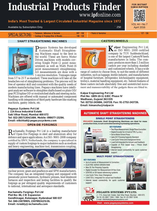 Industrial Products Finder