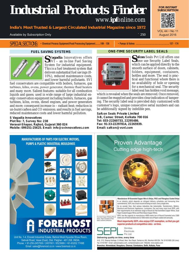 Industrial Products Finder