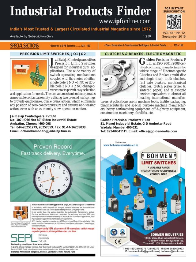 Industrial Products Finder