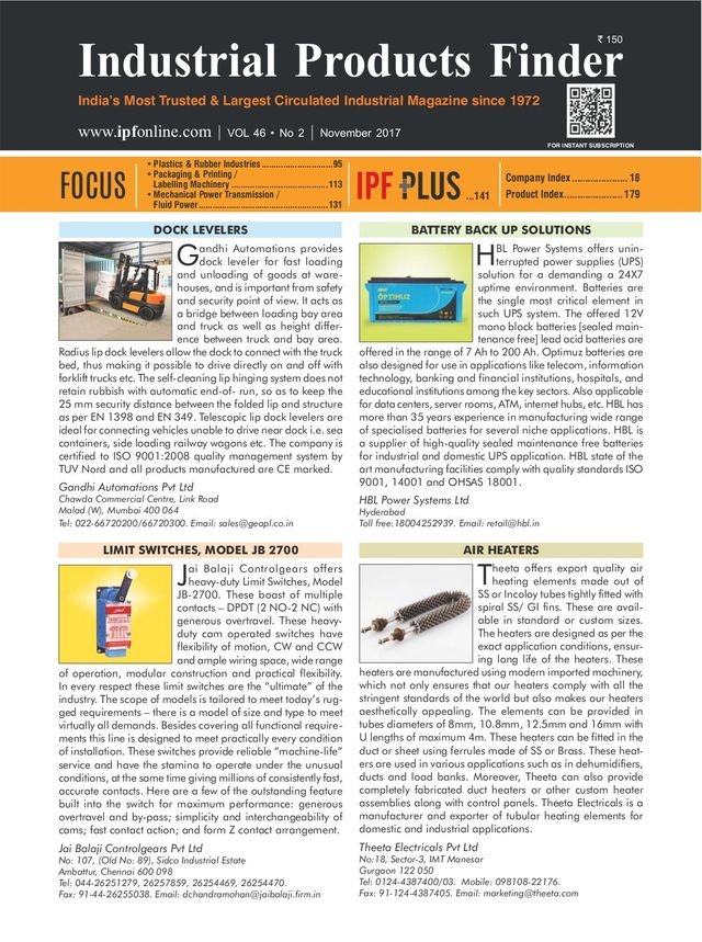 Industrial Products Finder