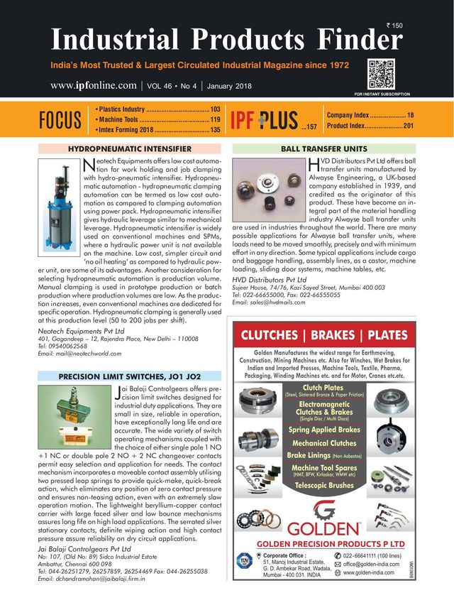 Industrial Products Finder