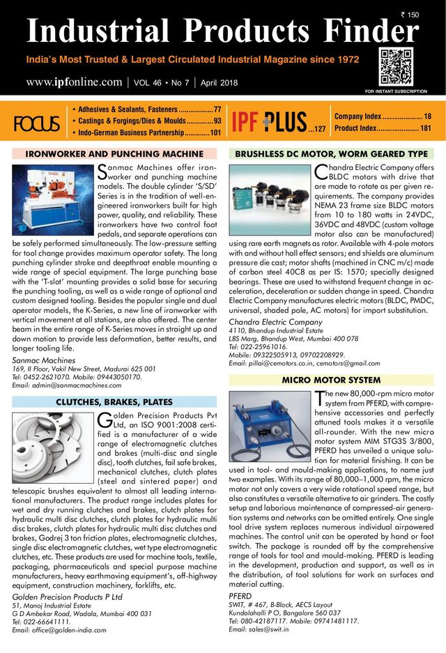 Industrial Products Finder