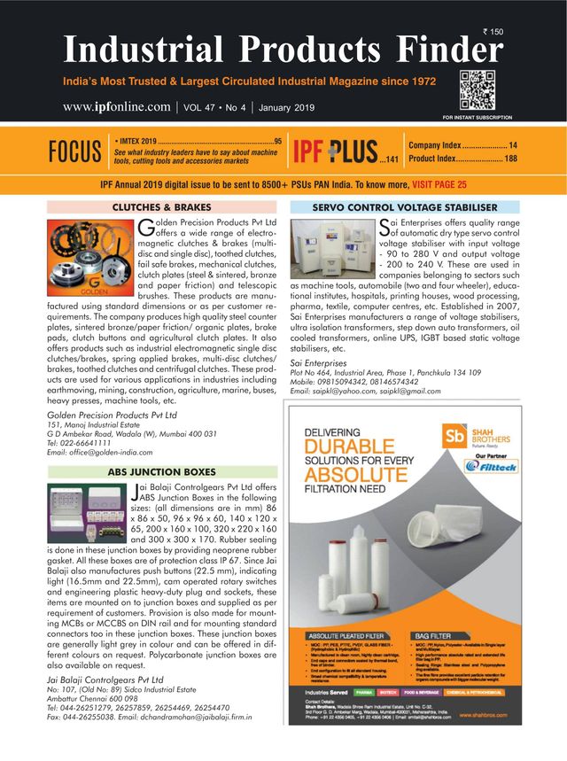 Industrial Products Finder