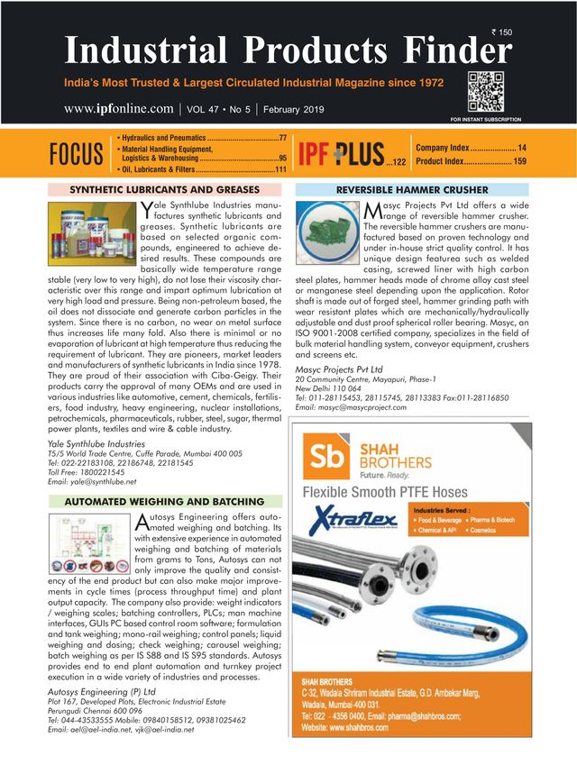 Industrial Products Finder