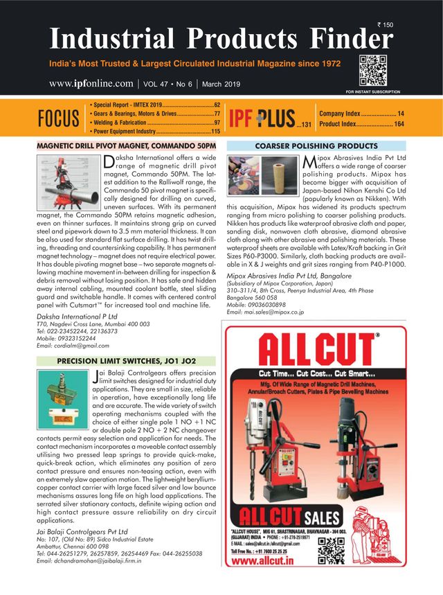 Industrial Products Finder