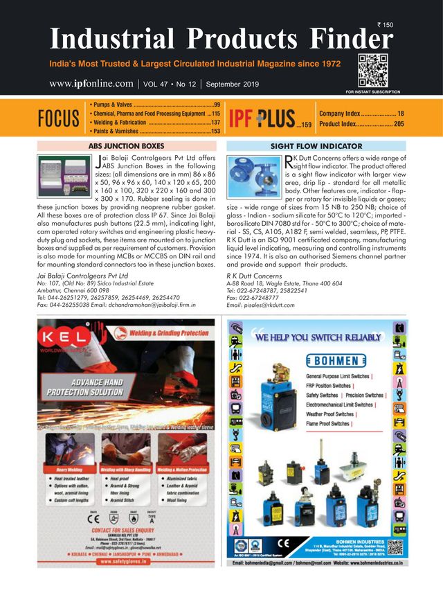 Industrial Products Finder