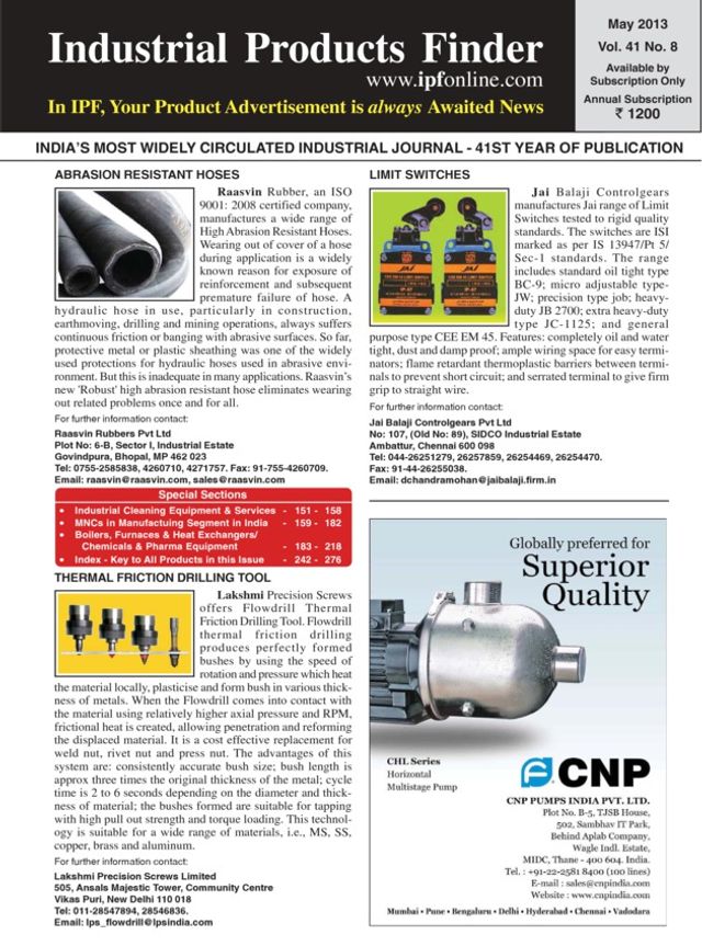 Industrial Products Finder