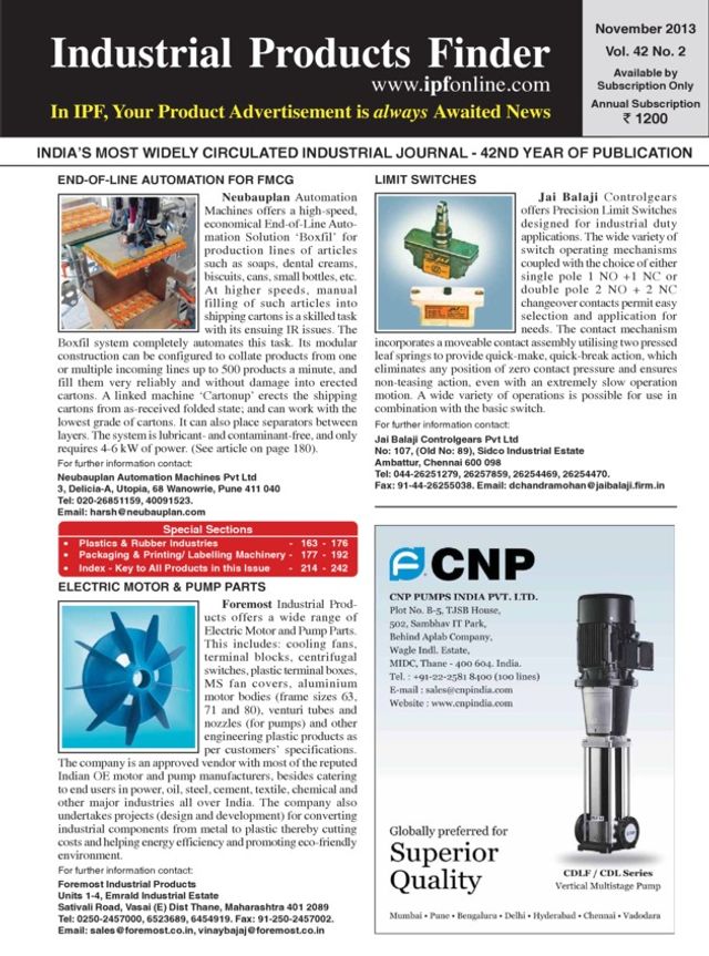 Industrial Products Finder