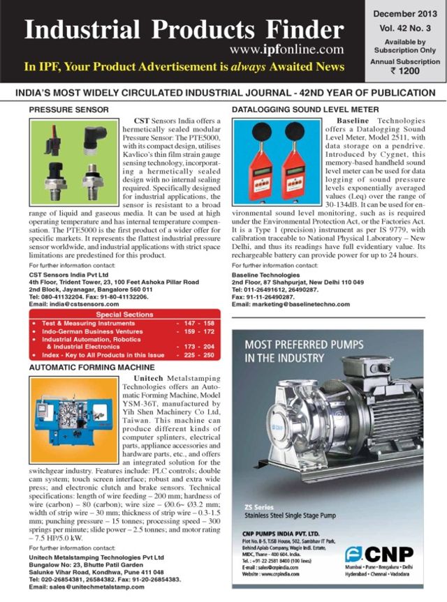 Industrial Products Finder