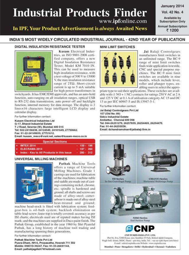 Industrial Products Finder
