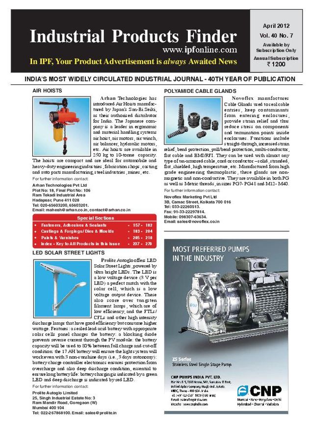 Industrial Products Finder